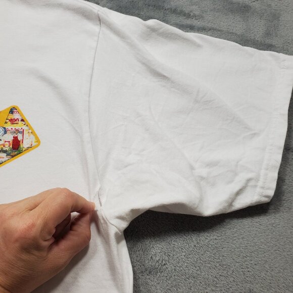 In-n-Out Burger White Graphic Tshirt 75 Years Graphic Hit on Back Men Sz XL - Picture 12 of 13